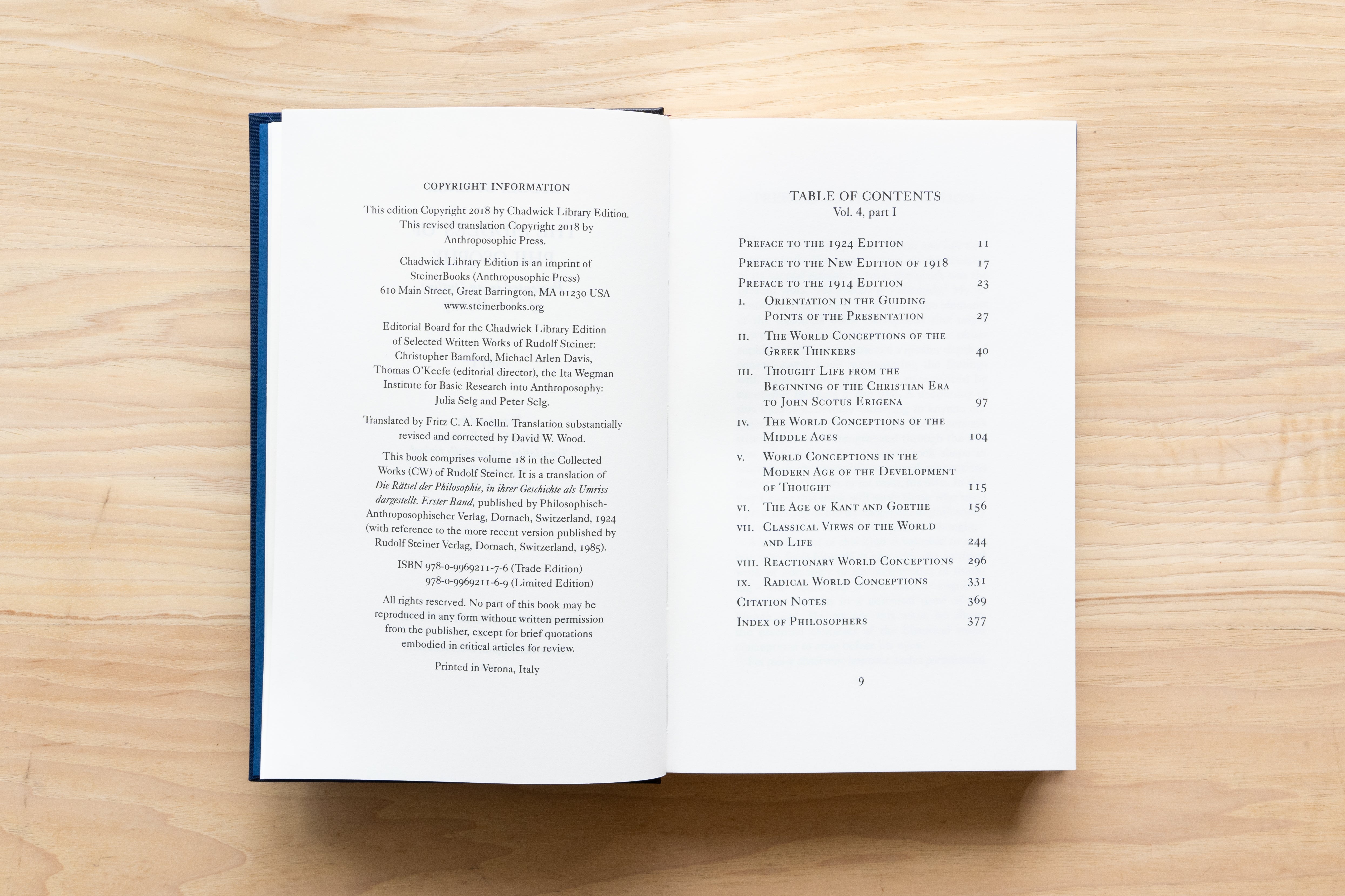 The Riddles of Philosophy – Part I, II – Chadwick Library Press